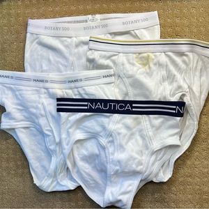 (Not so White) Custom Briefs bundle Mens S (28-30”)
